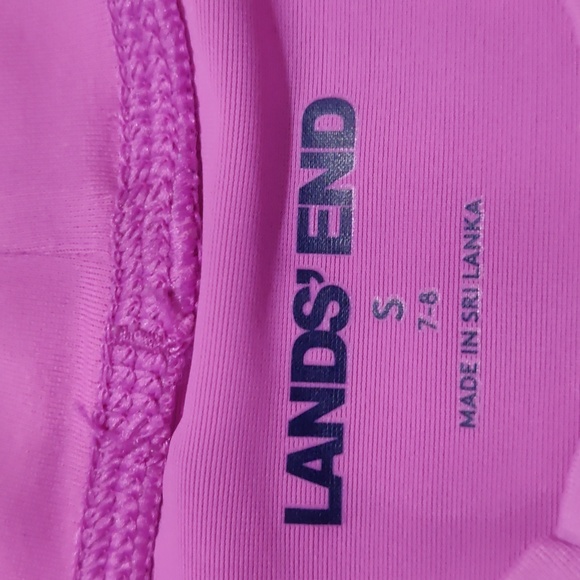 Lands end rash guard and swim skirt size 7 - Picture 3 of 5